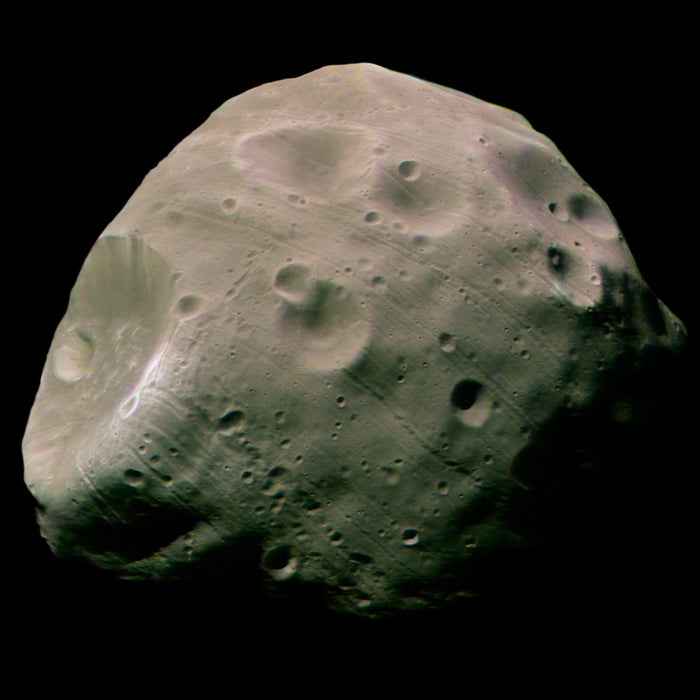 Doomed Mars Moon: Phobos - high resolution space images - Sky Image Lab