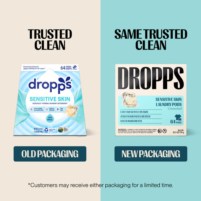 Dropps Sensitive Skin Laundry Pods