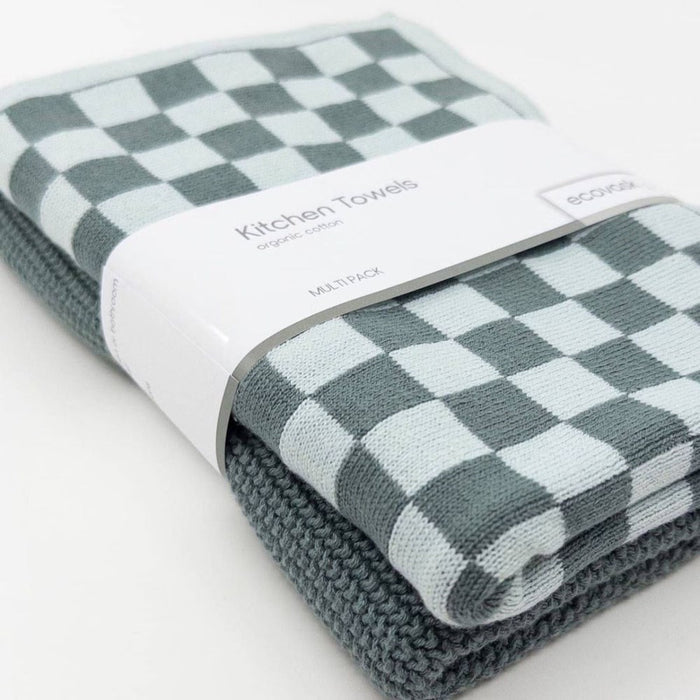 Sea Foam Chequer