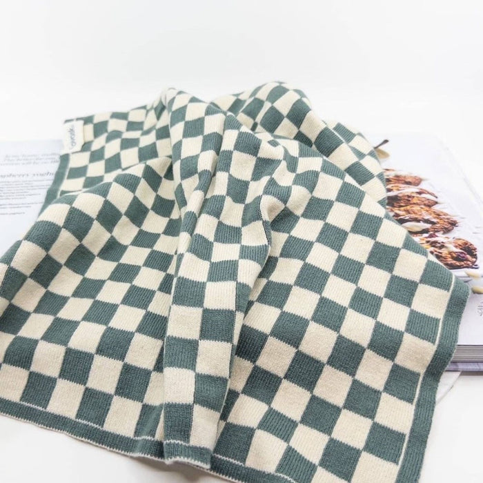 Sea Foam Chequer