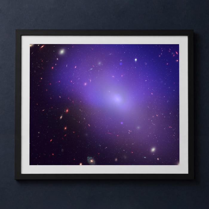 Framed print mockup — Elliptical Galaxy Facing Eridanus