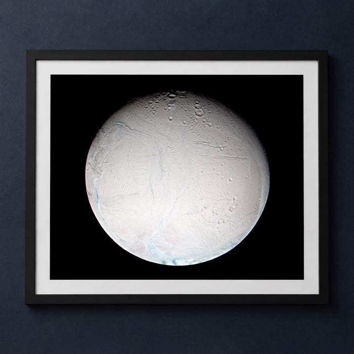 Framed print mockup — Enceladus