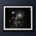 Framed print mockup — Enigmatic Star Cloud