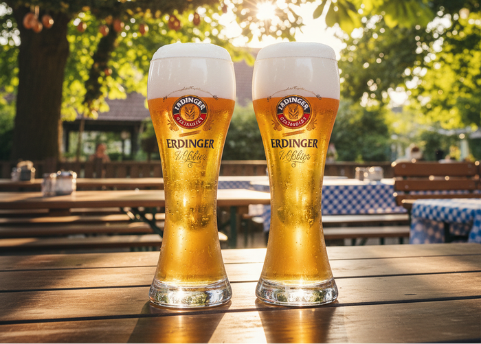 Erdinger Bierglazen Weizen - 500 ml - 2 stuks
