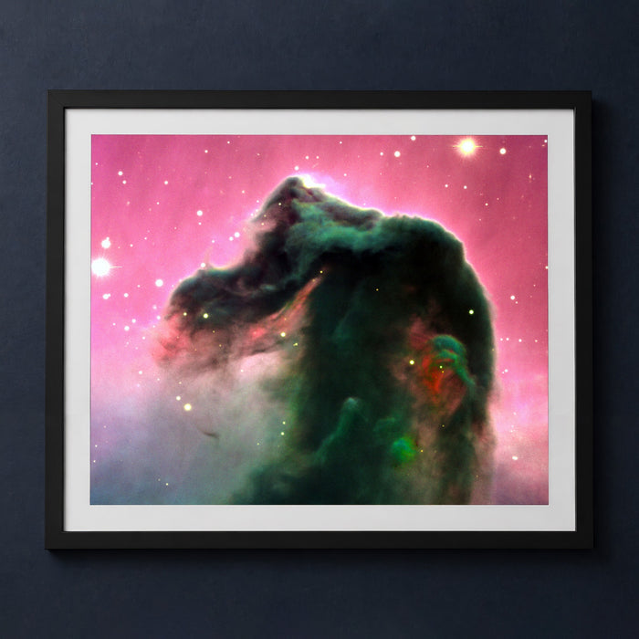 Framed print mockup — ESO Horsehead Nebula