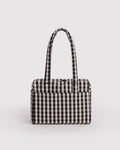 Everyday Cloud Bag - Black and Cream Gingham