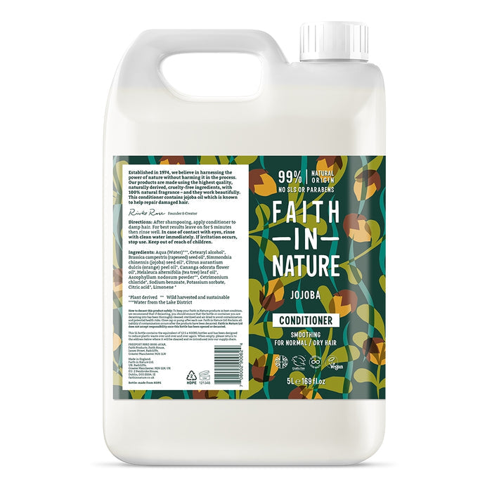 Faith In Nature - 5 Litre Refill Conditioner - Jojoba