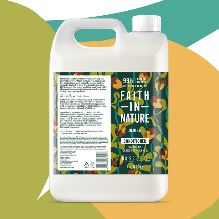 Faith In Nature - 5 Litre Refill Conditioner - Jojoba