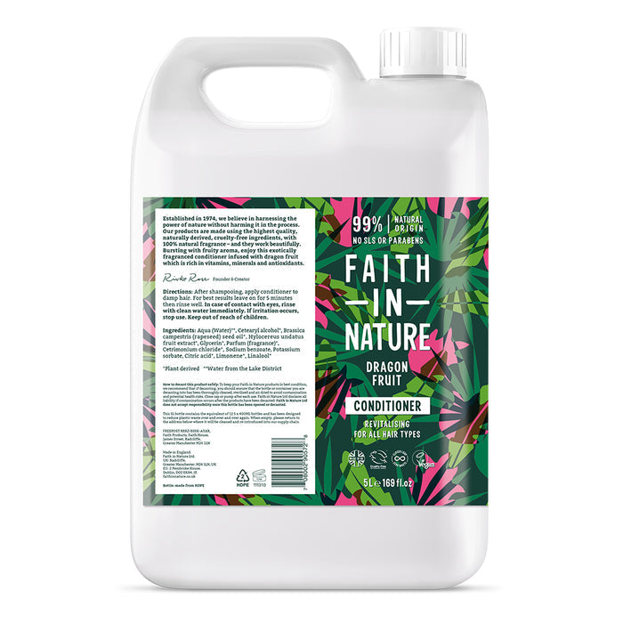 Faith in Nature - Conditioner 5Ltr - Dragon Fruit