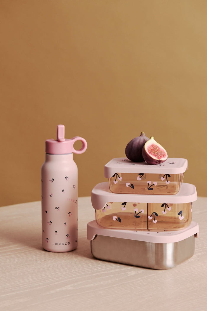 Falk Water Bottle 350 ml - Mini Cherry Heart / Rosey