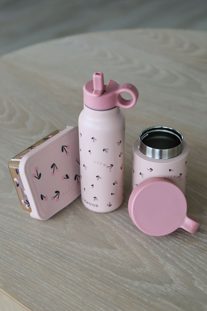 Falk Water Bottle 350 ml - Mini Cherry Heart / Rosey