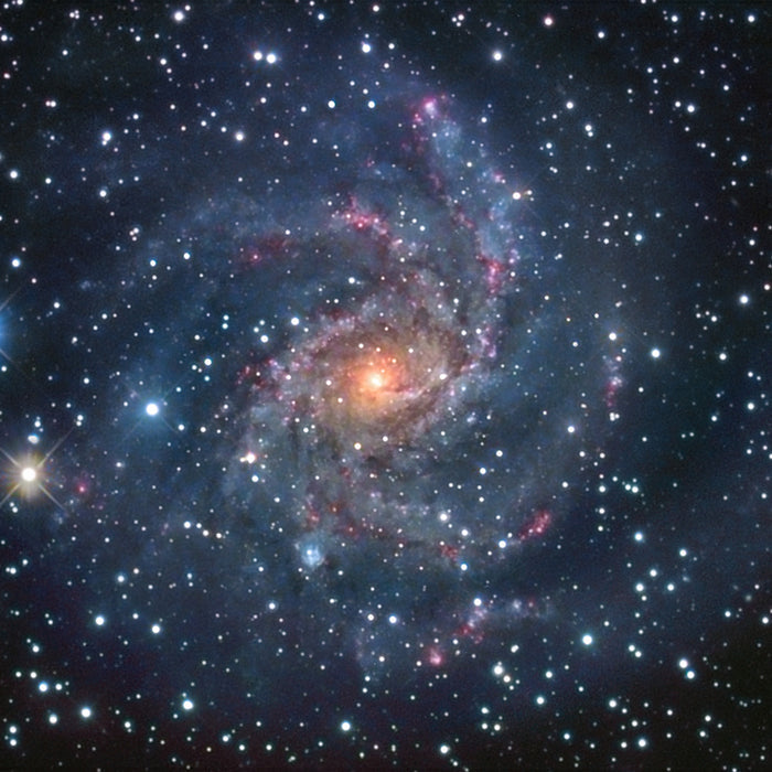 Fireworks Galaxy - high resolution space images - Sky Image Lab