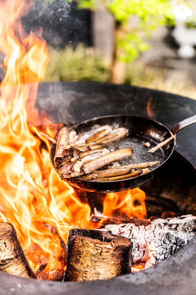 Forged Koekenpan Carbonstaal ø 28 cm - geschikt voor alle warmtebronnen - zonder anti-aanbaklaag