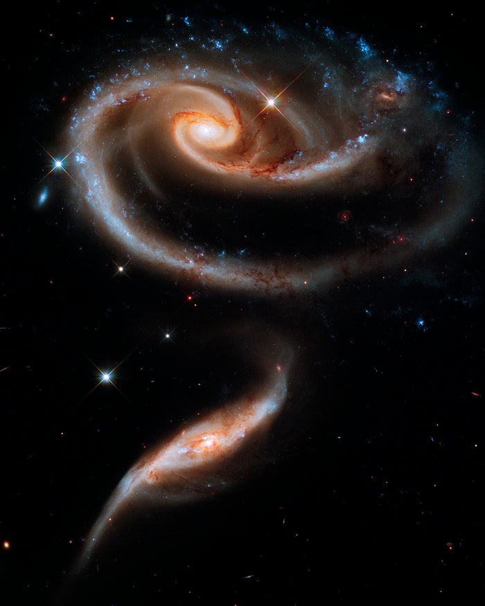 A Rose of Galaxies - high resolution space images - Sky Image Lab