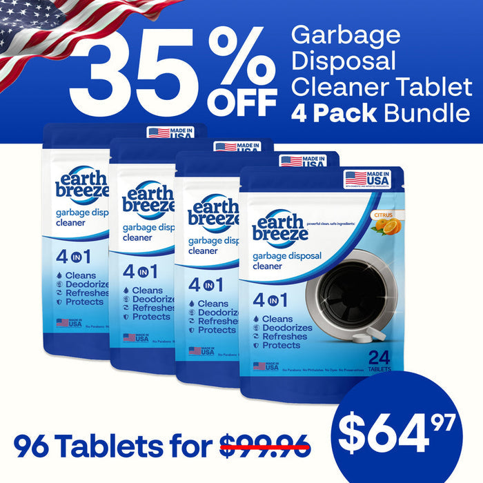 Garbage Disposal Cleaner Tablets - 4 Pack