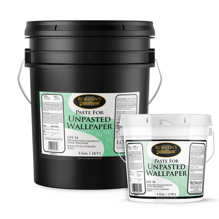 GH-34 Wheat-Based Paste for Unpasted Wallpaper