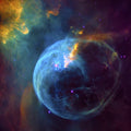 Giant Bubble Nebula - high resolution space images - Sky Image Lab