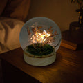 Gleneagles - Butterfly LED USB Glass Lamp