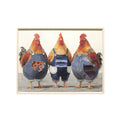 Gleneagles - Chickens - Canvas Frame