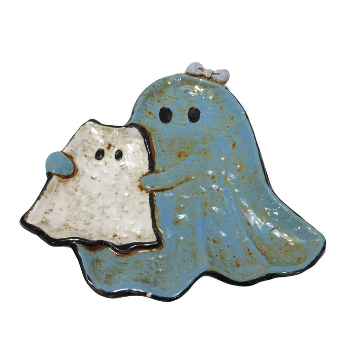 Gleneagles - Dark Matters Stoneware - Ghost - Plate