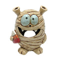 Gleneagles - Dark Matters Stoneware - Mummy Grin - Tealight Holder