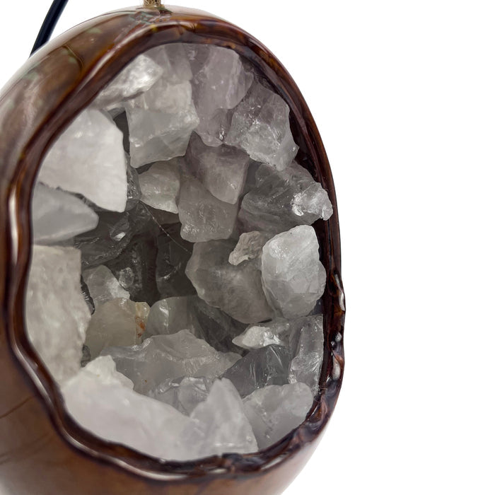 Gleneagles - LED Dinosaur Egg Lamp - Rock Quartz