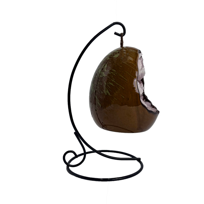 Gleneagles - LED Dinosaur Egg Lamp - Rose Quartz