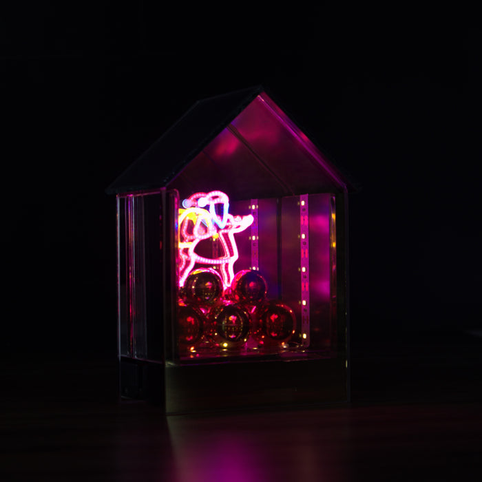Gleneagles - LED Lighting - Neon Santa (Battery)