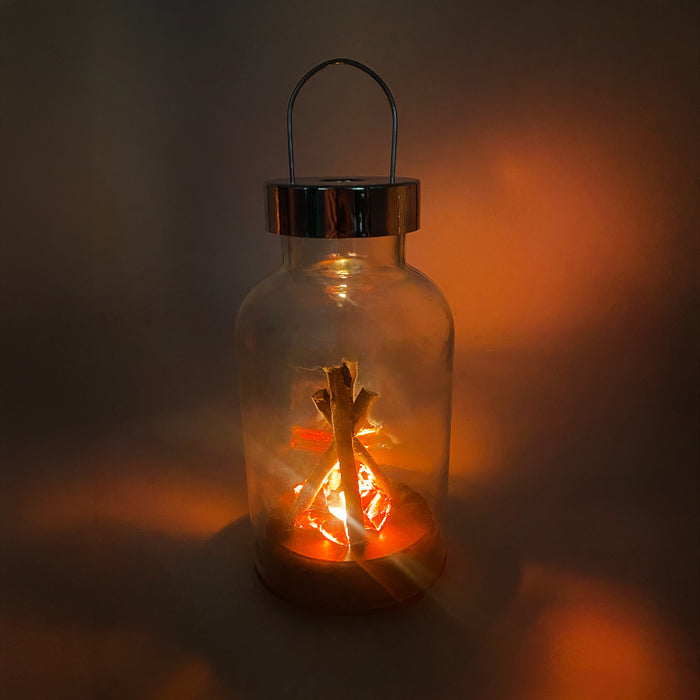 Gleneagles Campfire Large Lantern LED USB Lamp