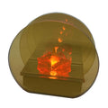 Gleneagles Gold Round Infinity Flame - LED USB Lamp
