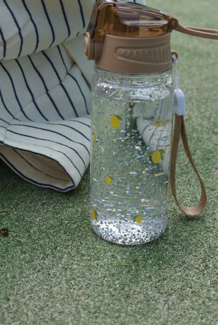 Glitter Bottle - Lemon
