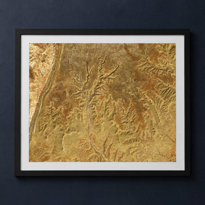 Framed print mockup — Grand Staircase
