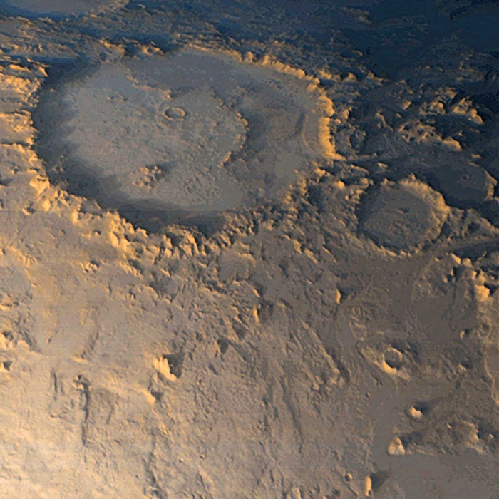 Happy Face on Mars - high resolution space images - Sky Image Lab