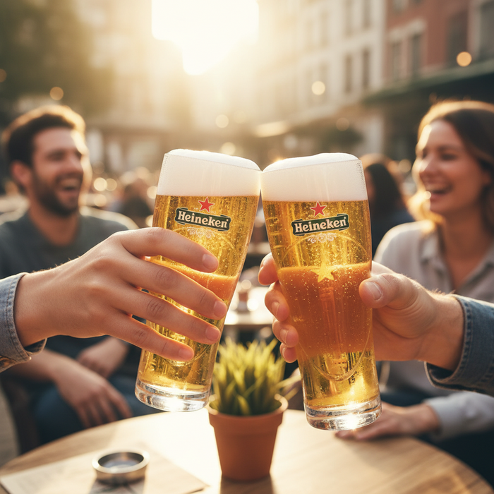 Heineken Bierglazen Ellipse - 250 ml - 6 stuks