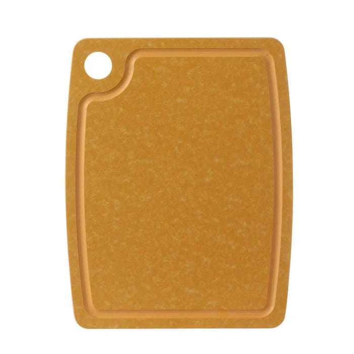 Hendi Snijplank antislip - vaatwasserbestendig - bruin houtvezel - 30 x 23.5 cm