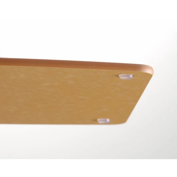 Hendi Snijplank antislip - vaatwasserbestendig - bruin houtvezel - 30 x 23.5 cm