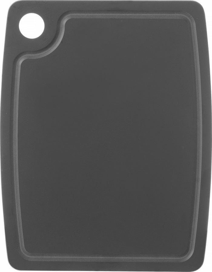 Hendi Snijplank antislip - vaatwasserbestendig -  zwart houtvezel - 30 x 23.5 cm