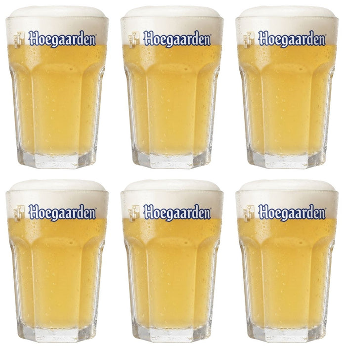 Hoegaarden Bierglazen Witbier - 250 ml - 6 stuks