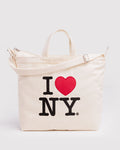 Horizontal Zip Duck Bag - I Love NY