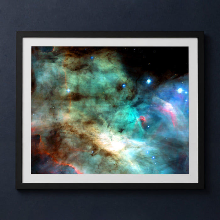 Framed print mockup — Hotbed of Star Formation