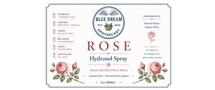 Hydrosol Rose Orgnic 4oz