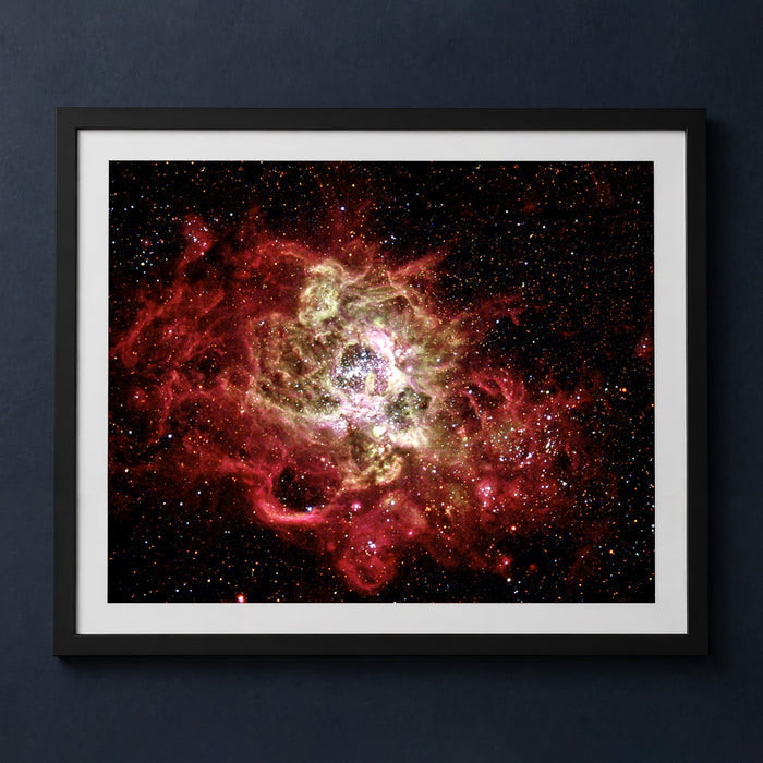 Framed print mockup — Inside M33