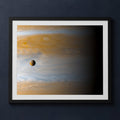 Framed print mockup — Io: Moon over Jupiter