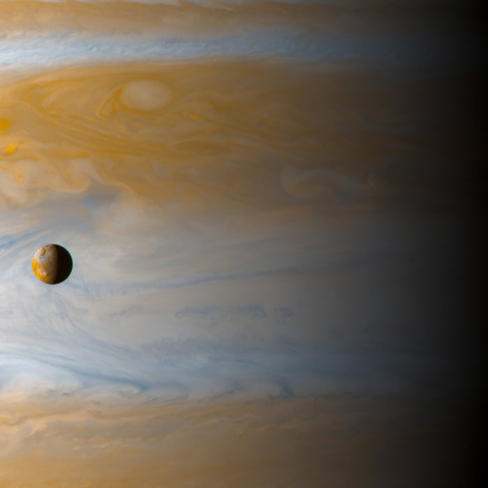 Io: Moon over Jupiter - high resolution space images - Sky Image Lab