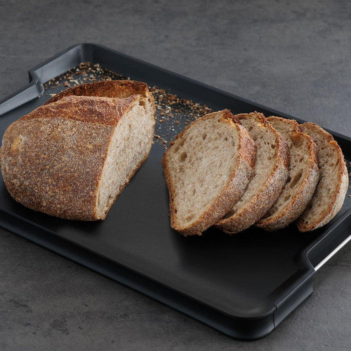 Joseph Joseph Cut & Carve Plus Chopping Board - Extra Large - Black