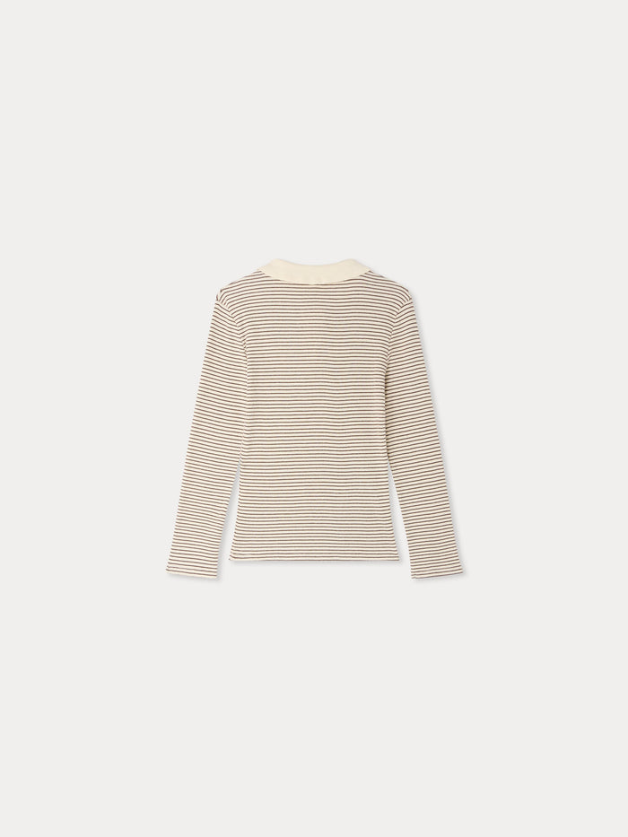 Juanna striped T-shirt in organic cotton