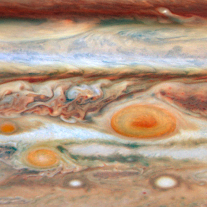 Jupiter Red Spot - high resolution space images - Sky Image Lab