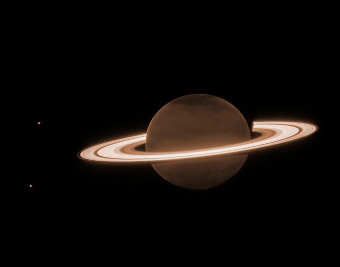 JWST Saturn Infrared