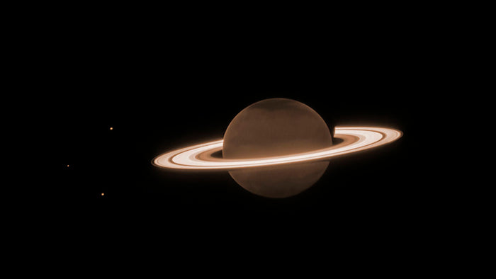 JWST Saturn Panorama in Infrared