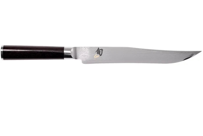 Kai Trancheermes / Vleesmes Shun Classic 20 cm - 32 lagen damaststaal - DM-0703